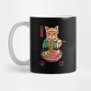 Great Ramen Bowl and Cat Mug